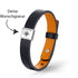 Personalisiertes lederarmband herren mit gravur schwarz herren